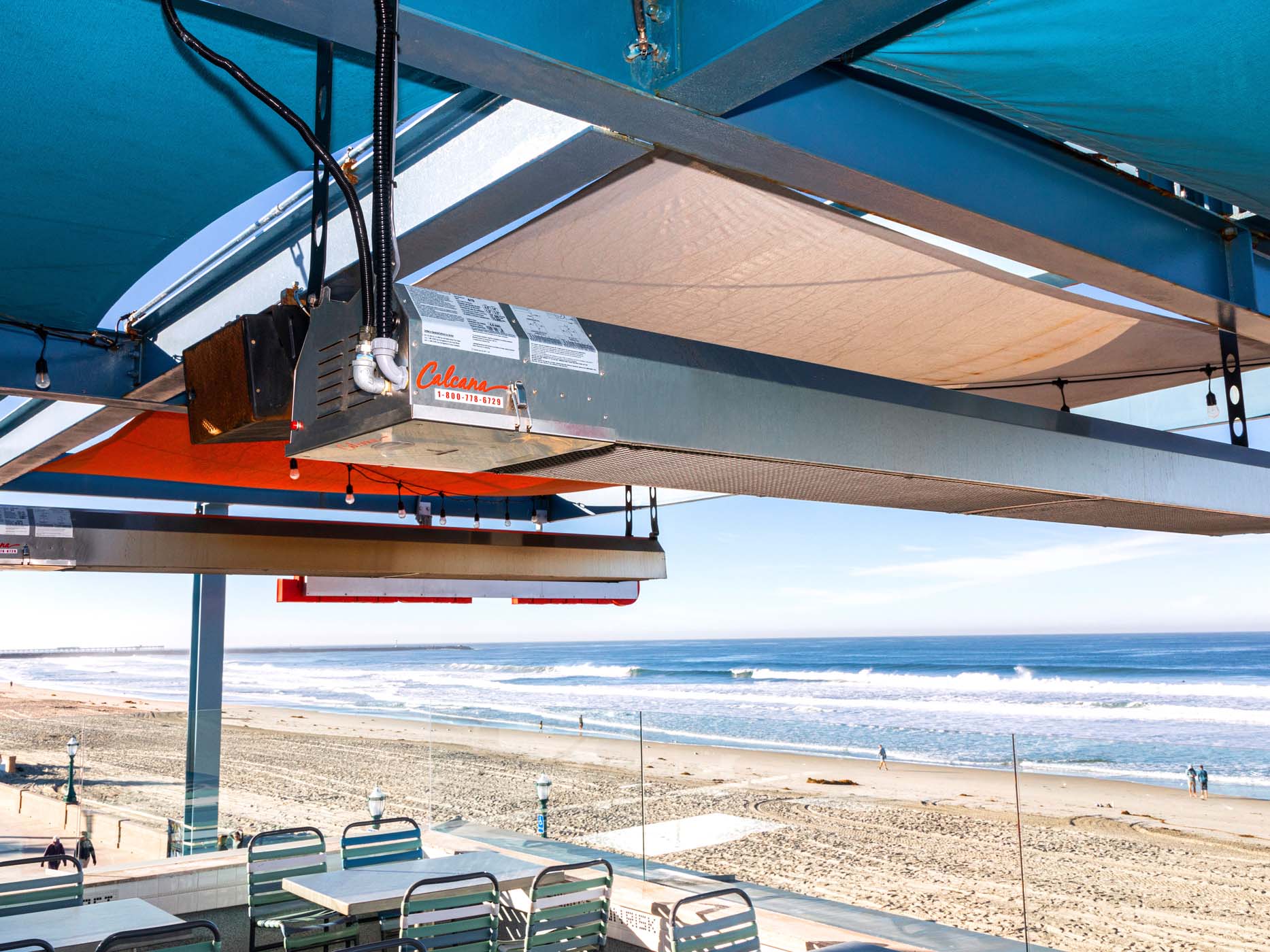 PH 75 HO Infrared Patio Heater at Cannonball in Bellmont Park