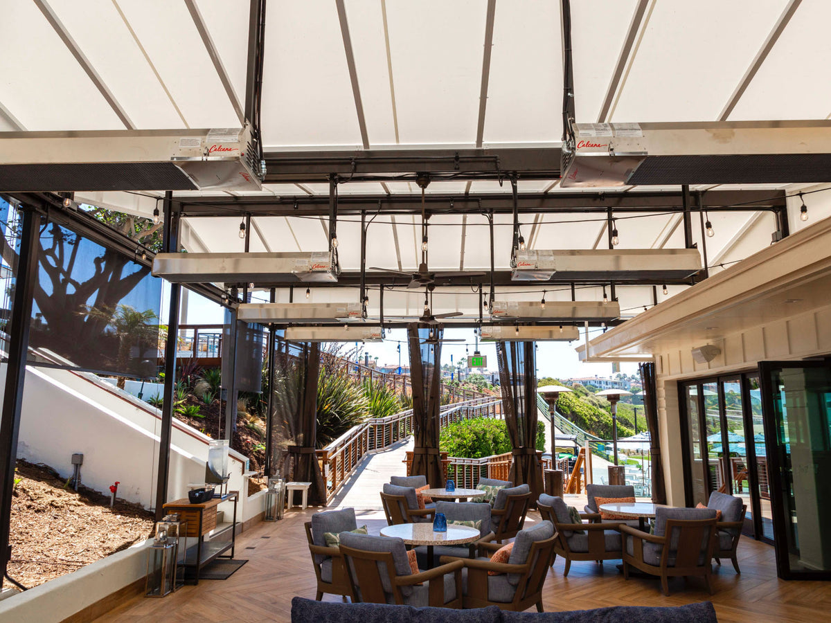 Calcana Heater Gallery | Patio, Garage & Industrial Installations