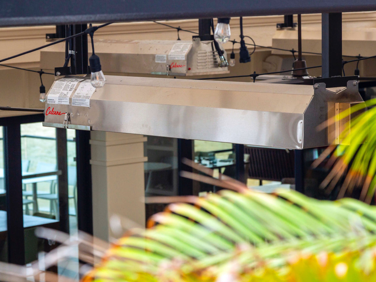 Calcana Heater Gallery | Patio, Garage & Industrial Installations