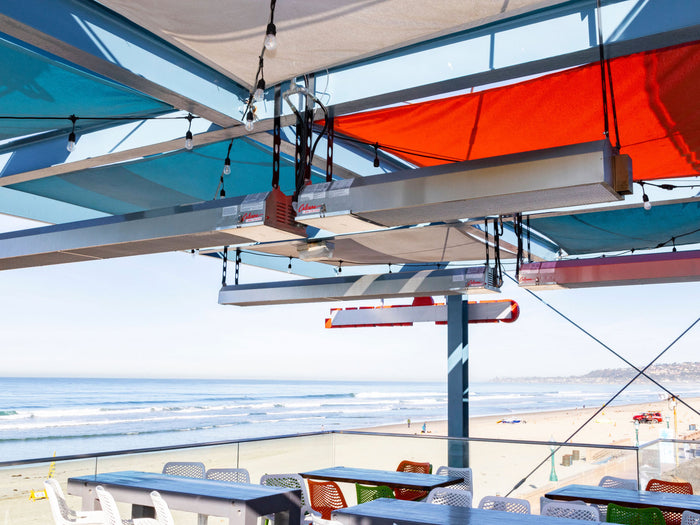 Calcana Heater Gallery | Patio, Garage & Industrial Installations